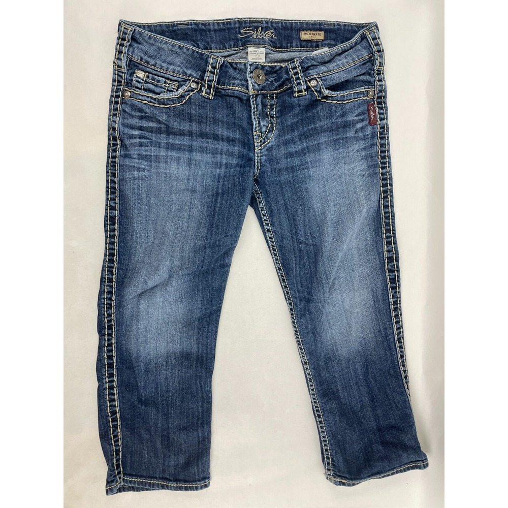 McKenzie Jeans, Women's Size W30, Blue, Denim, Straight, Capri